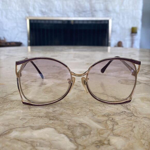 Balenciaga Vintage 1970s Oversized Glasses - Picture 4 of 14